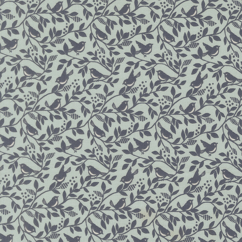 True Love Robins Egg Twilight 5264 24 Birds of A Feather Blenders Patchwork Fabric