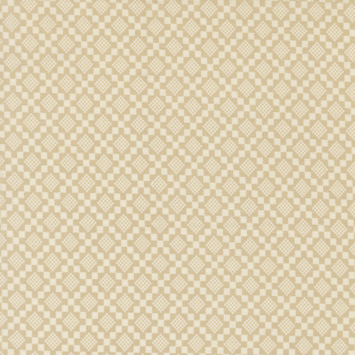 True Love Oatmeal 5265 12 Checkmate Blenders Patchwork Fabric