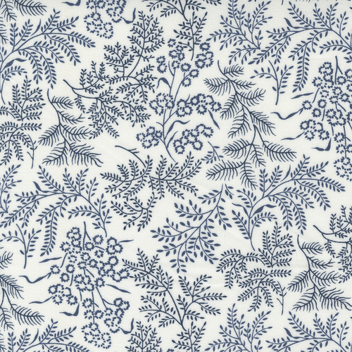 Nantucket Summer Cream Navy 55261 21 Quilting Fabric