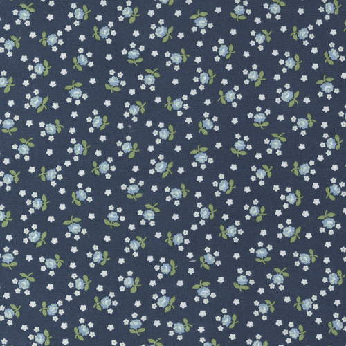 Nantucket Summer Navy 55266 13 Quilting Fabric