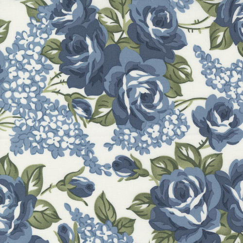 Sunnyside Rosy Navy 55280 11 Large Floral
