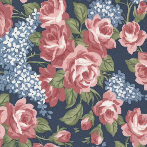 Sunnyside Rosy Cream 55280 12 Large Floral