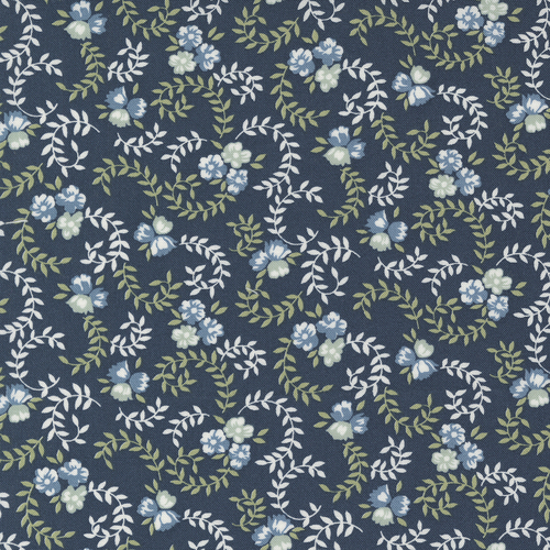 Sunnyside Daydream Navy 55284 12 Small Floral