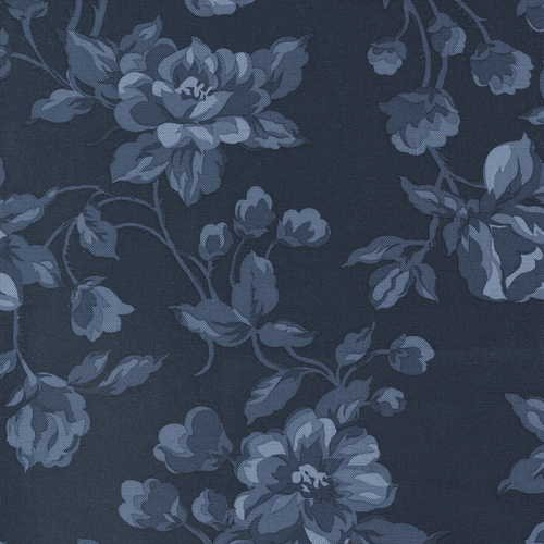 Shoreline Navy 55300 24 Floral Quilting Fabric