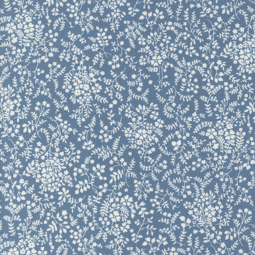Shoreline Breeze Small Floral Medium Blue 55304 23 Quilting Fabric