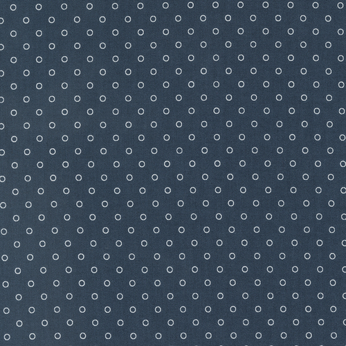 Rosemary Cottage Navy 55318 14 Darling Dot Dots Quilting Fabric