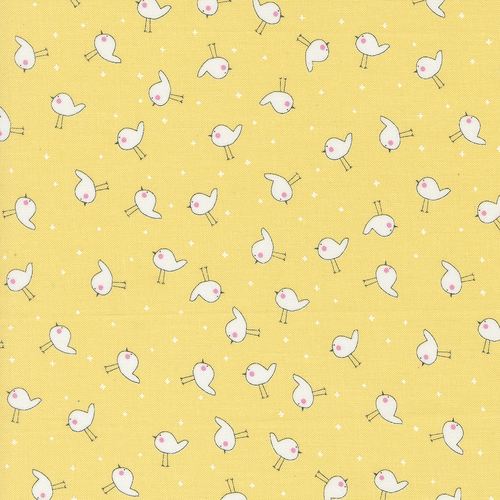 Shine Sun 55674 24 Little Birdie Novelty Birds Patchwork Fabric
