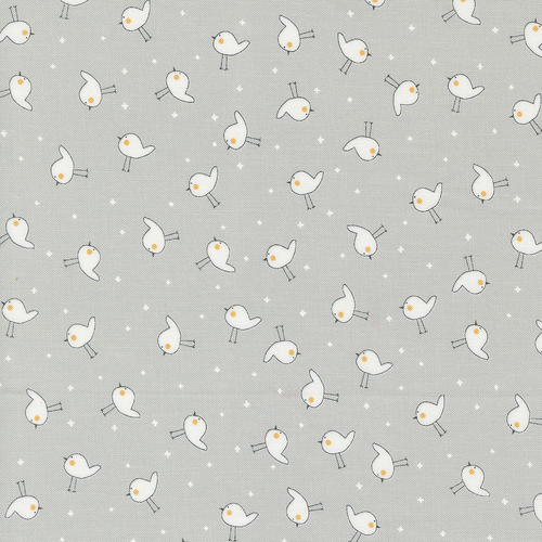 Shine Stormy 55674 27 Little Birdie Novelty Birds Patchwork Fabric