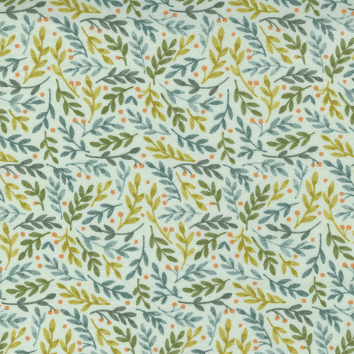 Effies Woods Mint M5601516 Patchwork Fabric