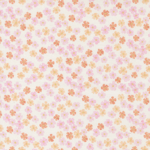 Kindness Blush 56155 25 Daisy Chain Small Floral Quilting Fabric