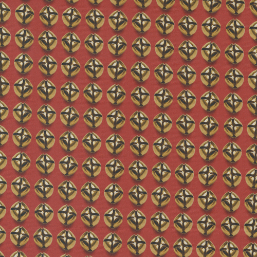 Christmas Faire Ruby Red M739512 Quilting Fabric