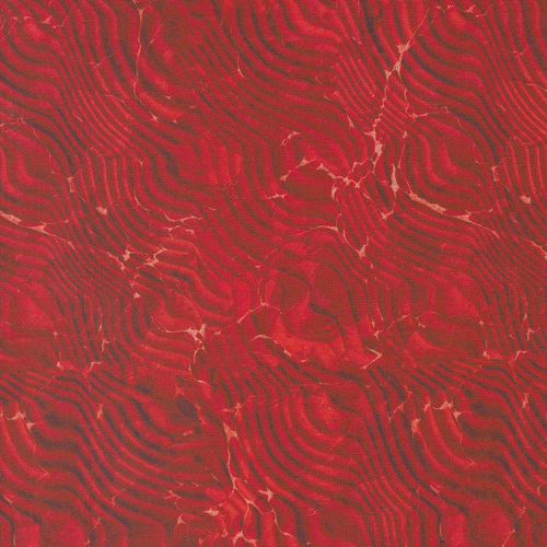 Curated In Color Red 7462 12 Marbles Blenders Patchwork Fabric