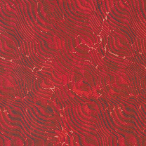 Curated In Color Red 7462 12 Marbles Blenders Patchwork Fabric