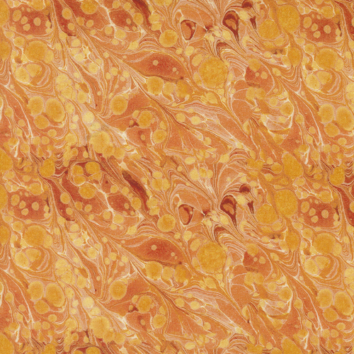 Curated In Color Orange 7462 13 Marbles Blenders Patchwork Fabric