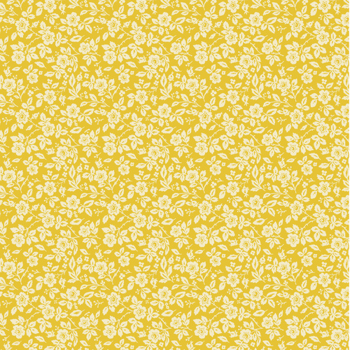 Matilda Polly Yellow MA25110 Quilting Fabric