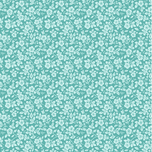 Matilda Polly Blue MA25112 Quilting Fabric