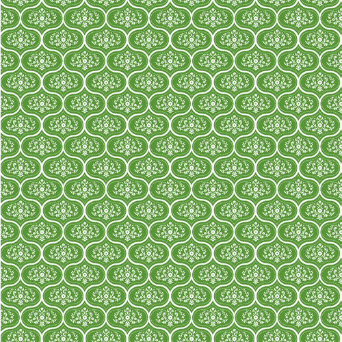 Matilda Belle Green MA25119 Quilting Fabric