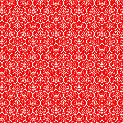 Matilda Belle Red MA25120 Quilting Fabric
