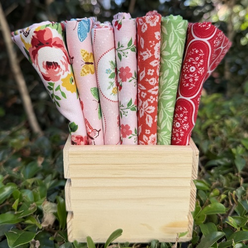 Matilda Red & Pink 7-Piece Special Bundle | Poppie Cotton | Megelles