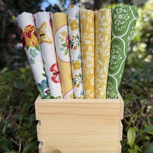 Matilda White & Yellow 7-Piece Special Bundle | Poppie Cotton | Megelles