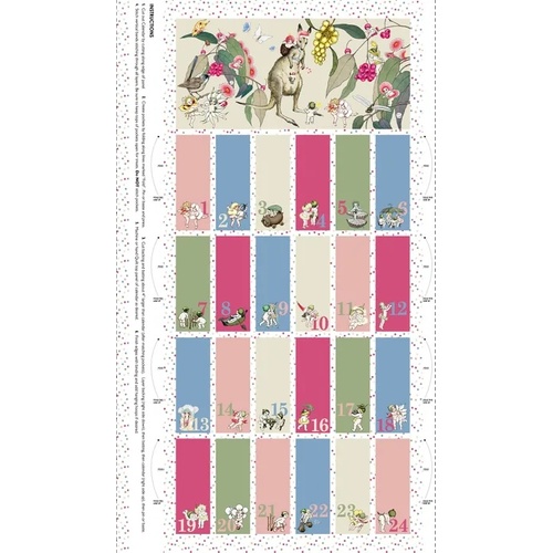 May Gibbs Advent MG1040 Christmas Panel 