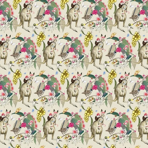May Gibbs Advent Christmas Kangaroo Coordinate MG1041 Quilting Fabric 