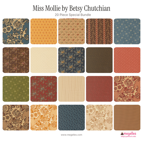 Miss Mollie 20 Piece Special Bundle by Betsy Chutchian