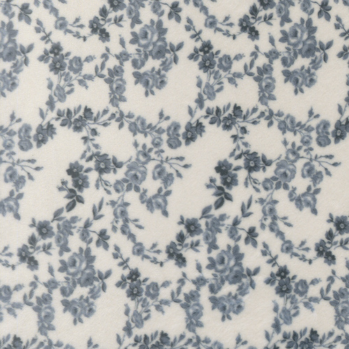 Nantucket Summer Cuddle  55263 24QC Surfside Florals Cream Lightblue Cuddle Fabric