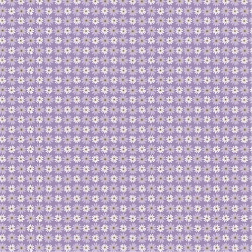 Nature Sings NS24106 Daisy Bunch Lavender Quilting Fabric