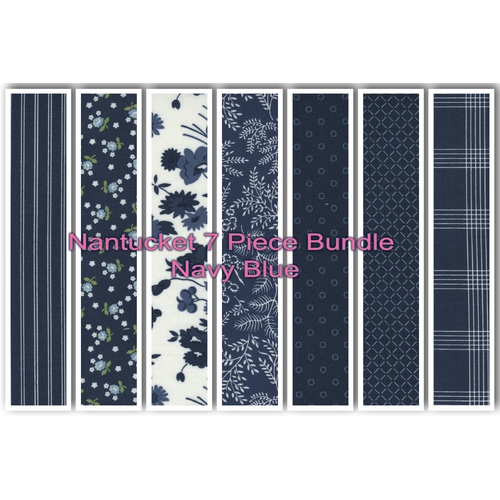 Nantucket Summer Navy 7 Piece Special Bundle LAST ONE