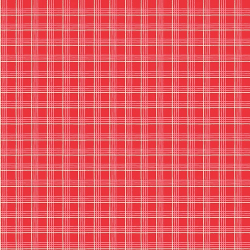 Oh What Fun! Christmas Plaid Red OF23315 Quilting Fabric 