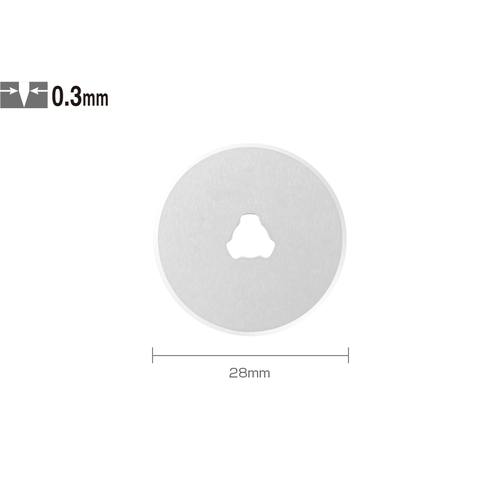 Olfa 2 X 28mm RB428-2 Replacement Rotary Cutter Blades