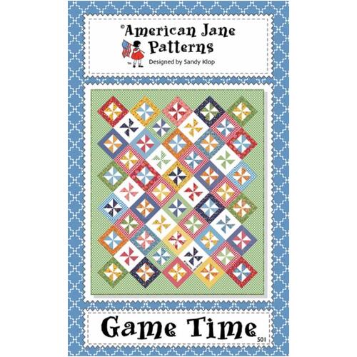 Game Time Quilt Pattern By American Jane