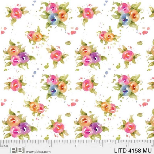 Little Darlings PB4158MU Quilting Fabric