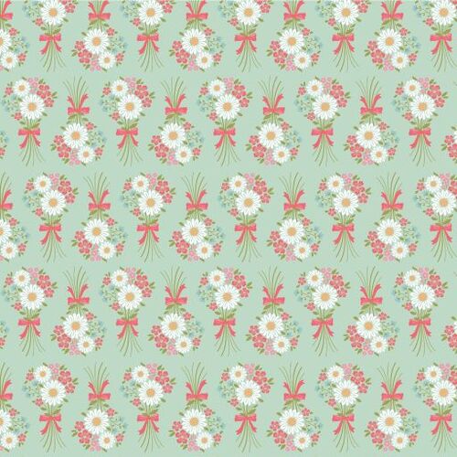 Prairie Sisters Homestead PH23424 Flower Bouquet Mint