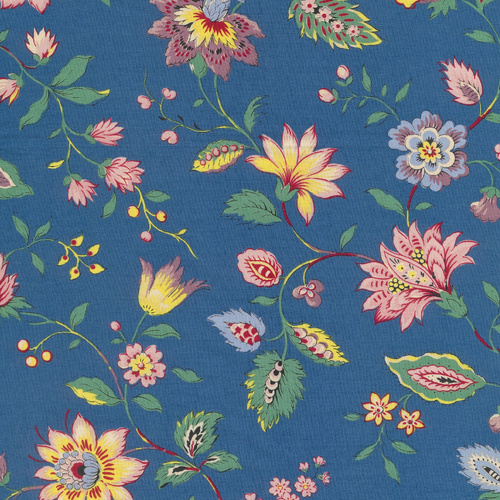 Petra Prins Dutch Heritage Ashridge PP2031 Blue Quilting Fabric