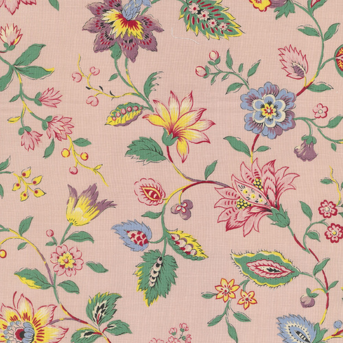 Petra Prins Dutch Heritage Ashridge PP2031 Pink Quilting Fabric