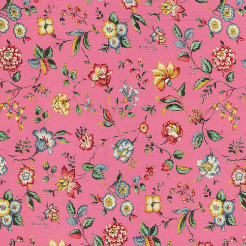 Petra Prins Dutch Heritage Spring Garden PP2044 Pink Quilting Fabric 
