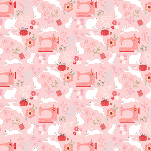 Poppies Patchwork Club PP23600 Beatrix Pink
