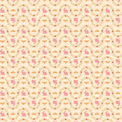 Poppies Patchwork Club PP23604 Benjamin Cream