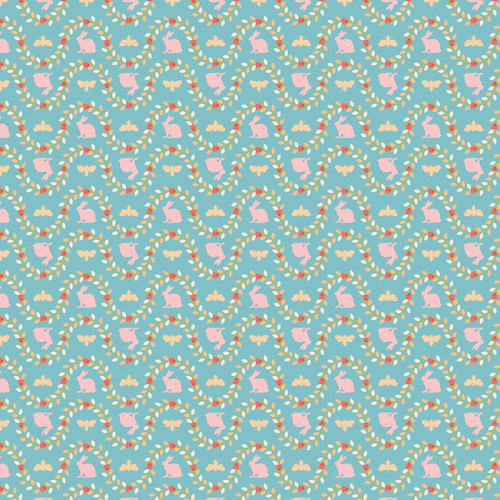 Poppies Patchwork Club PP23605 Benjamin Blue