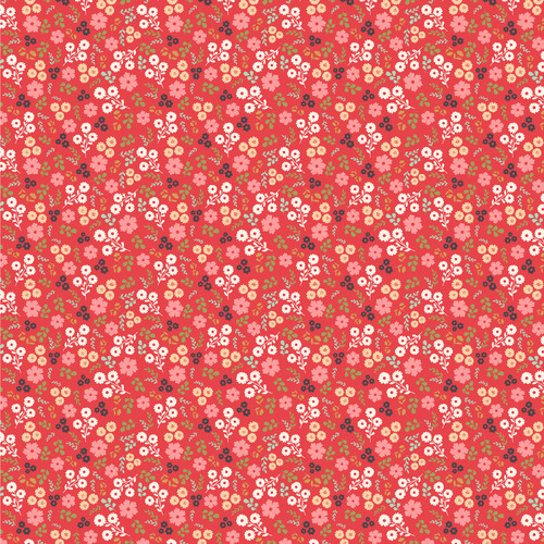 Poppies Patchwork Club PP23606 Jemima Red