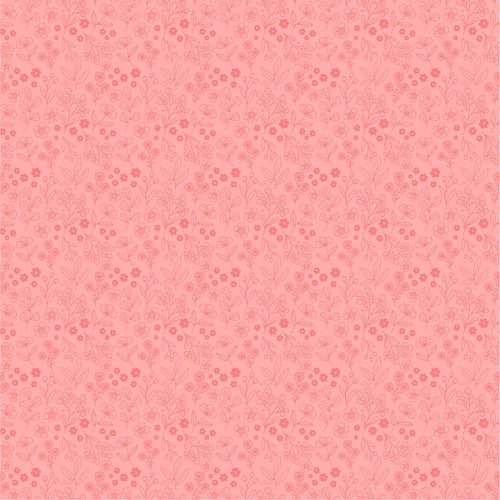 Poppies Patchwork Club PP23615 Potters Patch Pink
