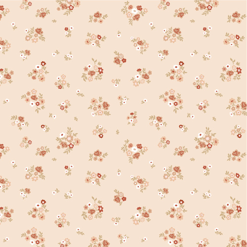 Primrose & Parsley Briar Rose Beige PR26836 Quilting Fabric