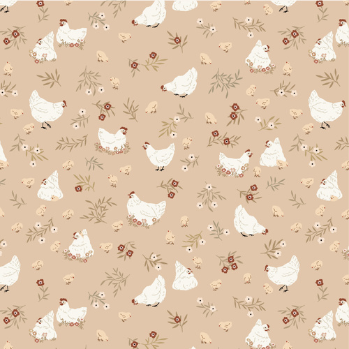 Primrose & Parsley Nesting Carmel PR26838 Quilting Fabric