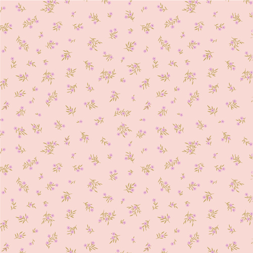 Primrose & Parsley Meadow Sprigs Rose PR26842 Quilting Fabric