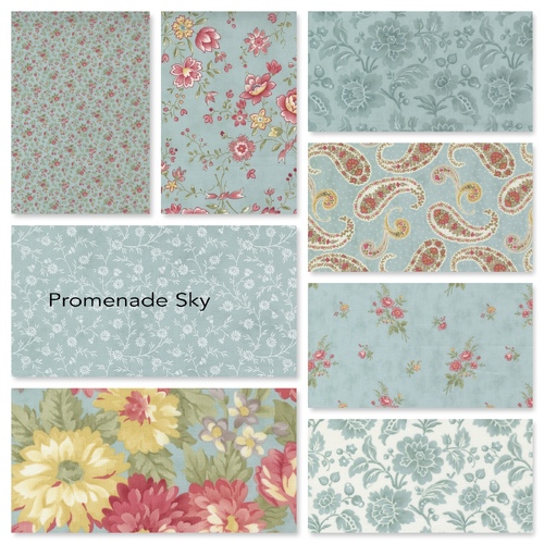 Promenade Sky 1/4m X 8 Piece Bundle