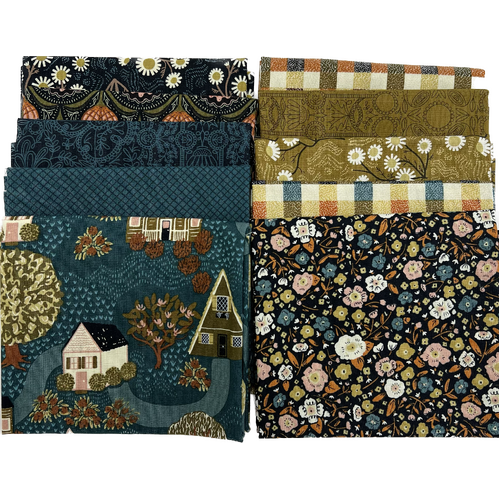 Quaint Cottage Midnight Lake 1/4m X 10 Piece Special Bundle -LAST ONE 