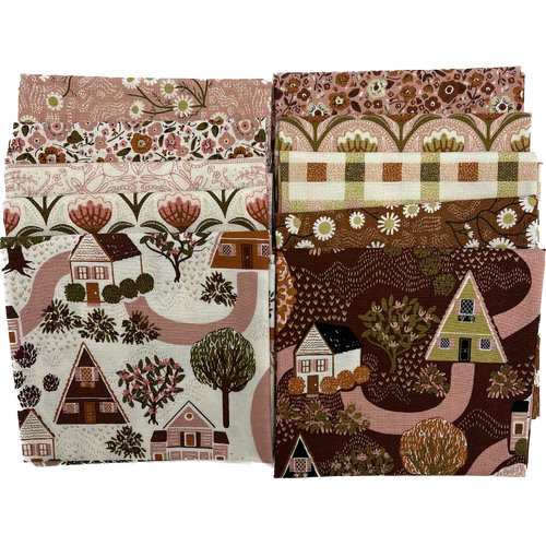 Quaint Cottage Rose Cloud 10 Piece Special Bundle