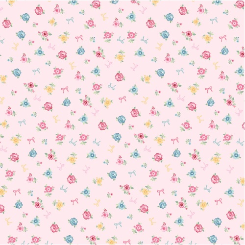 Rosy Cheeks Welcome Pink RC25251 Patchwork Fabric 